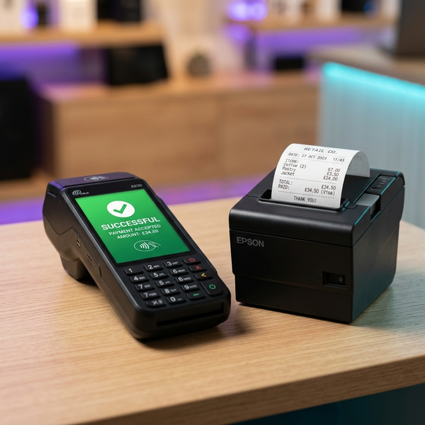 To'lov terminali va chek printer